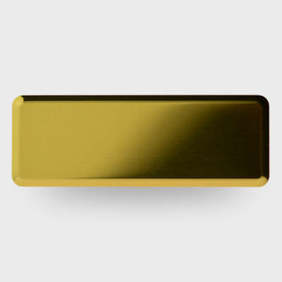Crest Rectangle Gold