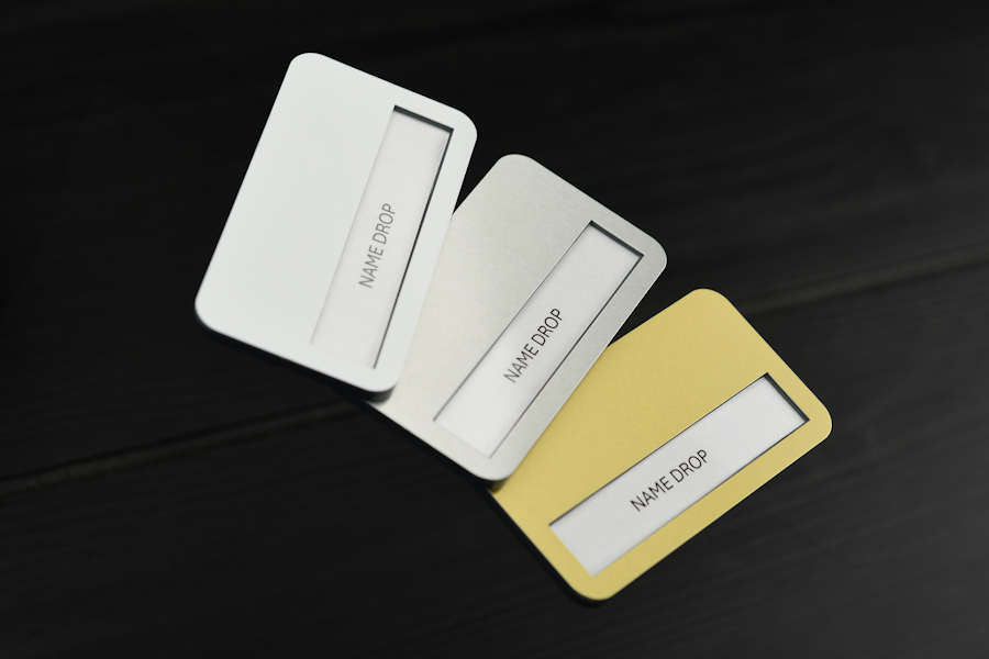 Easywriter Name Badges, Standard Colors